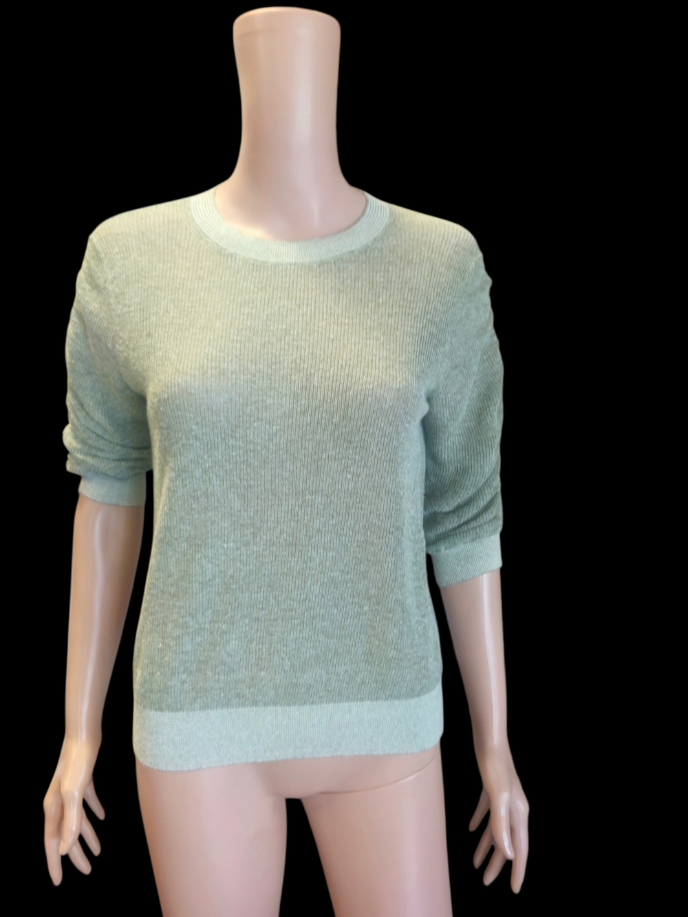 Light Green Women's Crewneck Sweater